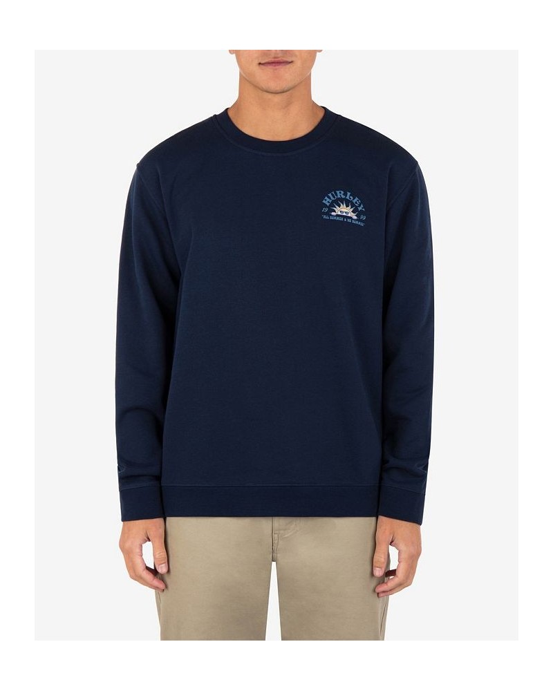 Men's No Bummers Crew Neck Graphic Sweatshirt $20.65 Sweatshirt