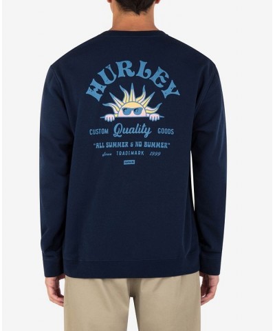 Men's No Bummers Crew Neck Graphic Sweatshirt $20.65 Sweatshirt