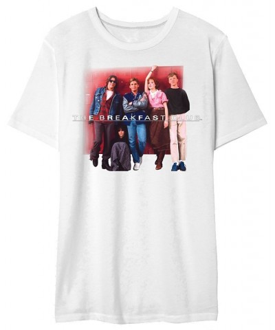 The Breakfast Club Men's Locker Silhouette Graphic Tshirt White $17.50 T-Shirts