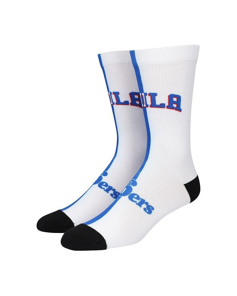 Men's Philadelphia 76ers Split Crew Socks $13.99 Socks