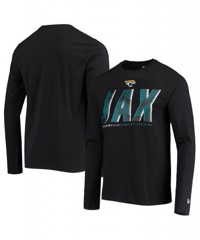 Men's Black Jacksonville Jaguars Combine Authentic Static Abbreviation Long Sleeve T-shirt $20.27 T-Shirts