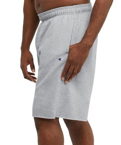 Men's Big & Tall Powerblend Standard-Fit 10" Fleece Shorts Gray $18.85 Shorts