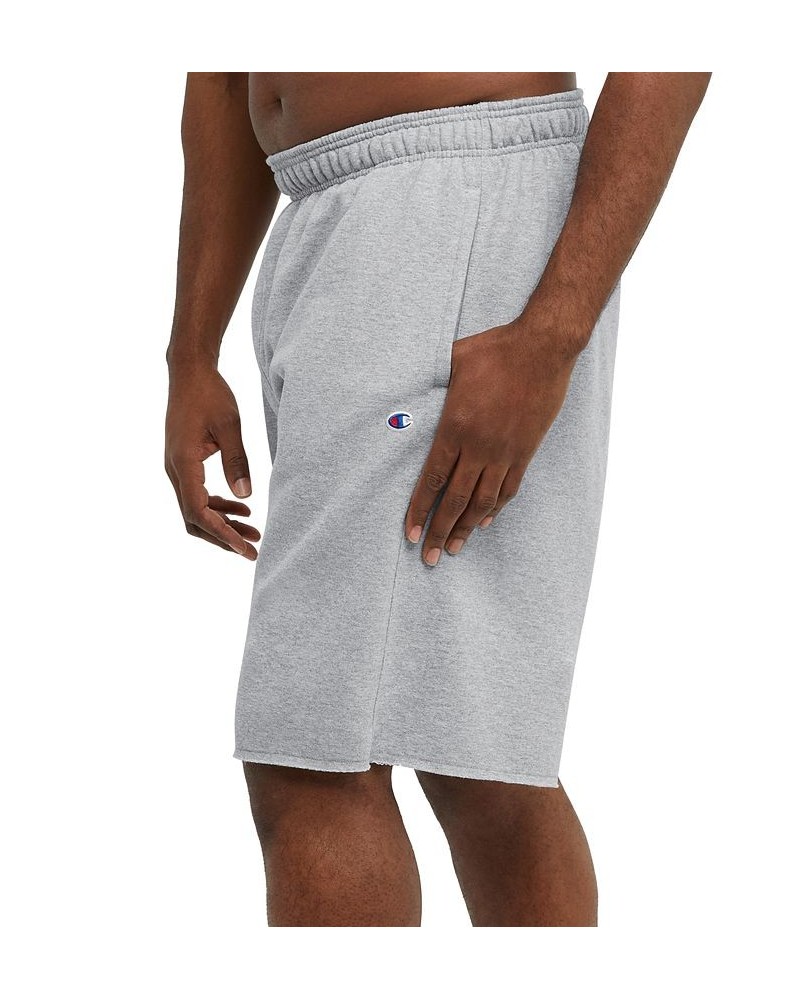 Men's Big & Tall Powerblend Standard-Fit 10" Fleece Shorts Gray $18.85 Shorts