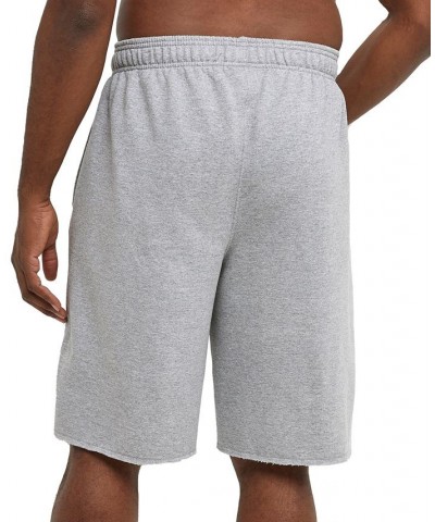 Men's Big & Tall Powerblend Standard-Fit 10" Fleece Shorts Gray $18.85 Shorts