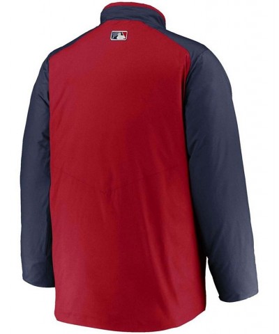 Men's Red, Navy Boston Red Sox Authentic Collection Dugout Full-Zip Jacket $86.10 Jackets