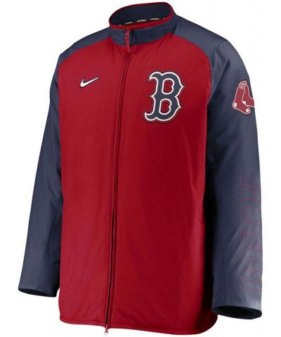 Men's Red, Navy Boston Red Sox Authentic Collection Dugout Full-Zip Jacket $86.10 Jackets