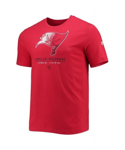 Men's Red Tampa Bay Buccaneers Combine Authentic Go For It T-shirt $13.95 T-Shirts