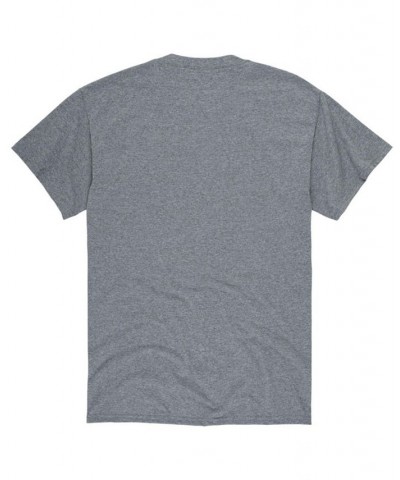 Men's Peanuts Be Happy T-Shirt Gray $18.89 T-Shirts