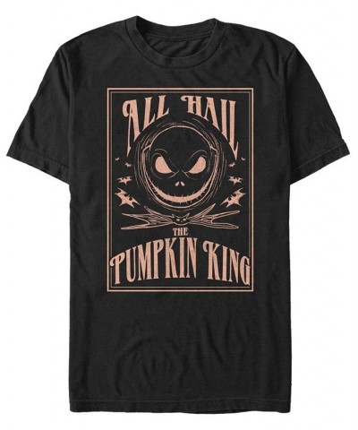 Men's Hail The Pumpkin king Short Sleeve T-Shirt Black $14.00 T-Shirts