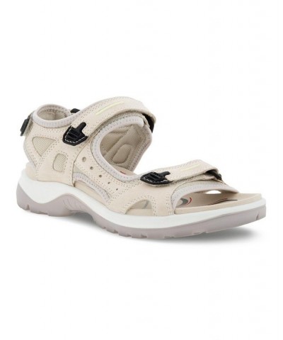 Women's Yucatan Sandals Ivory/Cream $73.50 Shoes