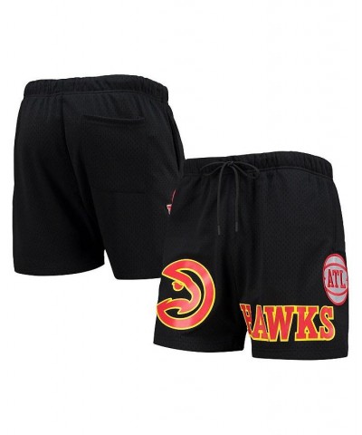 Men's Black Atlanta Hawks Mesh Capsule Shorts $43.20 Shorts