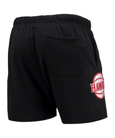 Men's Black Atlanta Hawks Mesh Capsule Shorts $43.20 Shorts