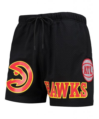 Men's Black Atlanta Hawks Mesh Capsule Shorts $43.20 Shorts