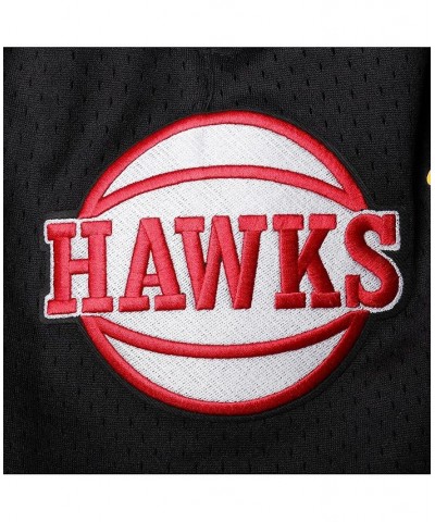 Men's Black Atlanta Hawks Mesh Capsule Shorts $43.20 Shorts