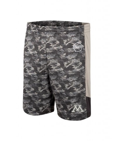 Men's Camo Minnesota Golden Gophers OHT Military-Inspired Appreciation Terminal Shorts $20.70 Shorts