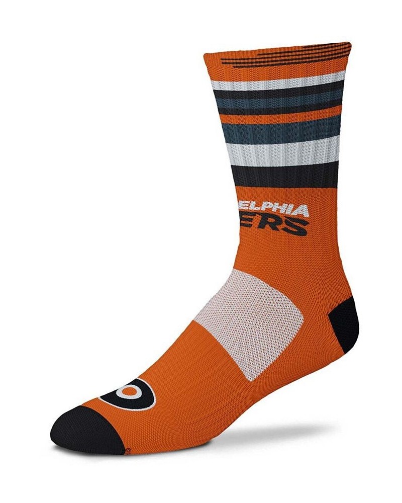 Men's and Women's Philadelphia Flyers Rave Orange Crew Socks $9.68 Socks