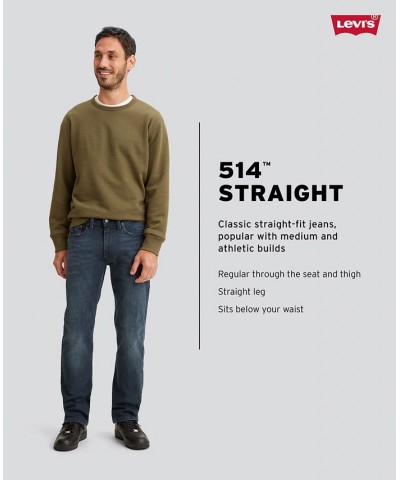 Men's 514™ Straight Fit Authentic Stretch Jeans Gray $30.80 Jeans