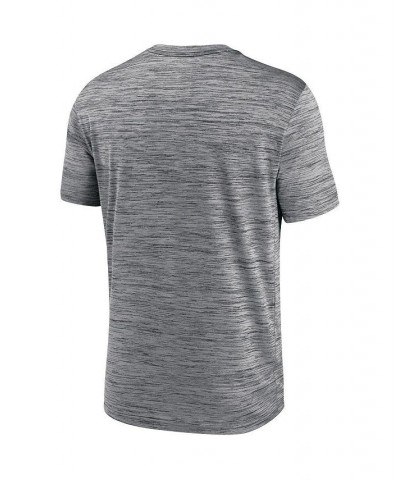 Men's Anthracite Chicago White SOX Authentic Collection Velocity Practice Space-Dye Performance T-shirt $18.00 T-Shirts