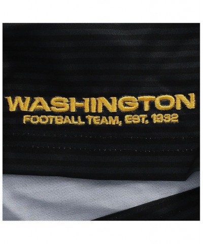 Men's Black Washington Football Team Ocean Swim Trunks $27.00 Swimsuits