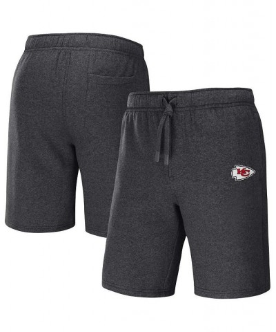 Men's NFL x Darius Rucker Collection by Heather Charcoal Kansas City Chiefs Logo Shorts $22.36 Shorts