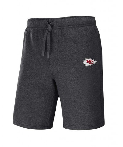 Men's NFL x Darius Rucker Collection by Heather Charcoal Kansas City Chiefs Logo Shorts $22.36 Shorts