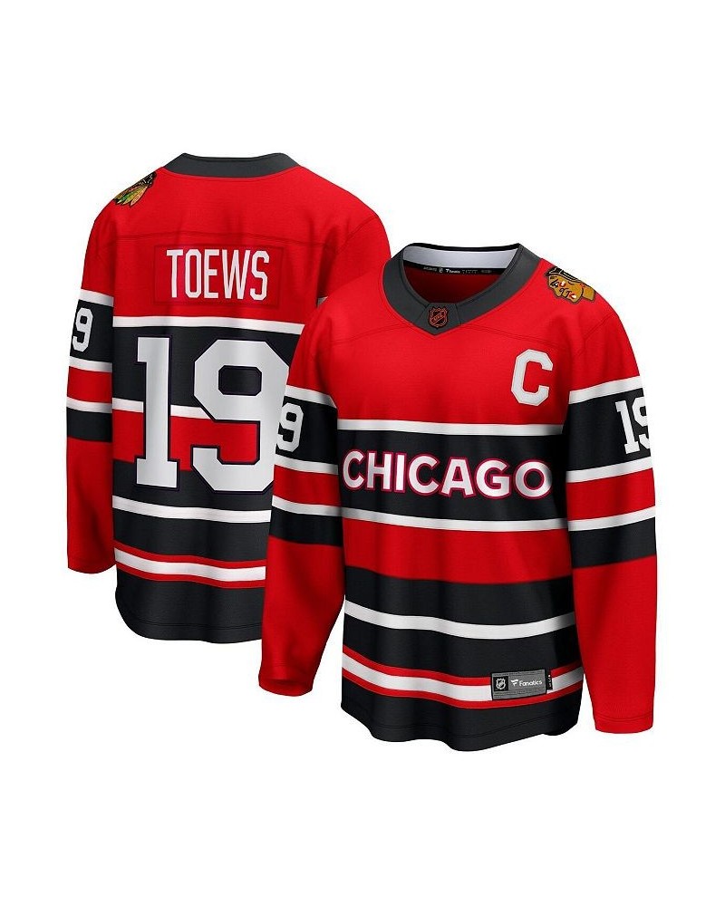 Men's Branded Jonathan Toews Red Chicago Blackhawks Special Edition 2.0 Breakaway Player Jersey $92.50 Jersey