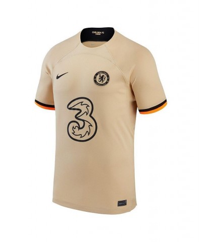 Men's Christian Pulisic Gold Chelsea 2022/23 Third Replica Player Jersey $35.31 Jersey