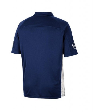 Men's Navy Butler Bulldogs OHT Military-Inspired Appreciation Snow Camo Polo Shirt $25.80 Polo Shirts