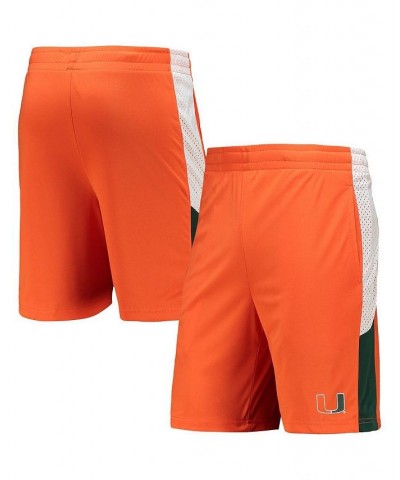 Men's Orange Miami Hurricanes Very Thorough Shorts $21.50 Shorts