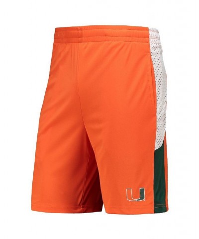 Men's Orange Miami Hurricanes Very Thorough Shorts $21.50 Shorts