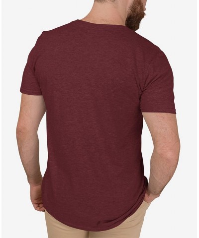 Men's Short Sleeves Premium Blend Word Art T-shirt Red $18.00 Shirts