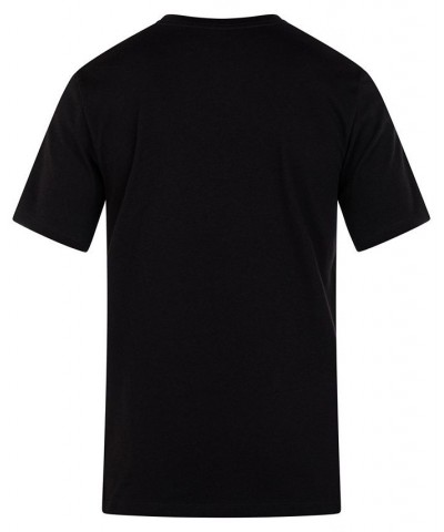 Men's Everyday Explore Sun Flower Short Sleeves T-shirt Black $14.40 T-Shirts