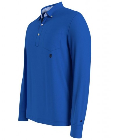 Men's Josie Long Sleeve Regular Fit Polo Shirt PD02 $24.81 Shirts