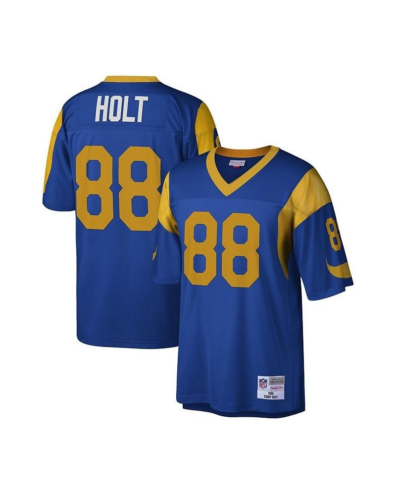 Men's Torry Holt Royal Los Angeles Rams 1999 Legacy Replica Jersey $79.90 Jersey