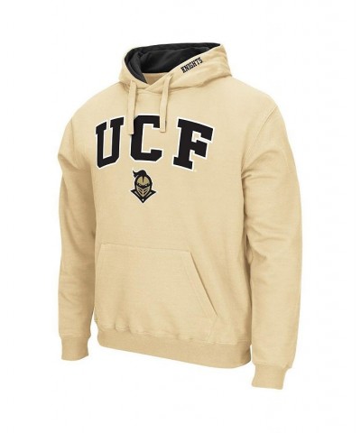 Men's Gold UCF Knights Arch & Logo Pullover Hoodie $34.79 Sweatshirt