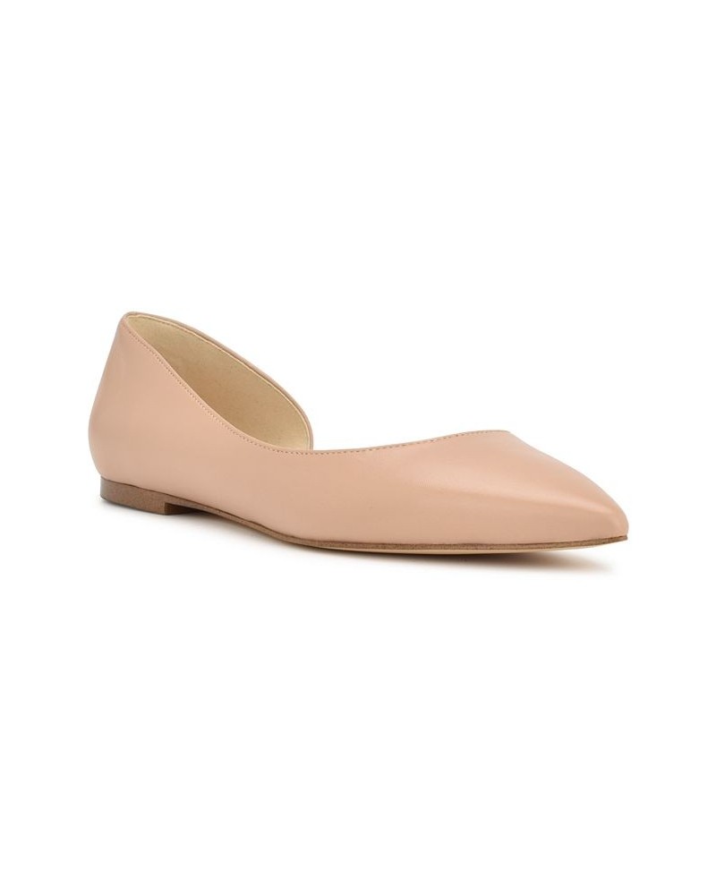 Women's Blaha D'orsay Slip-on Flats Tan/Beige $40.59 Shoes