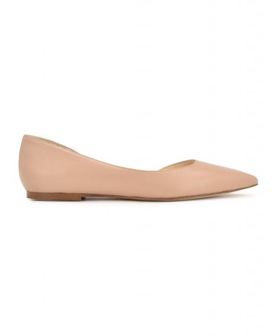 Women's Blaha D'orsay Slip-on Flats Tan/Beige $40.59 Shoes