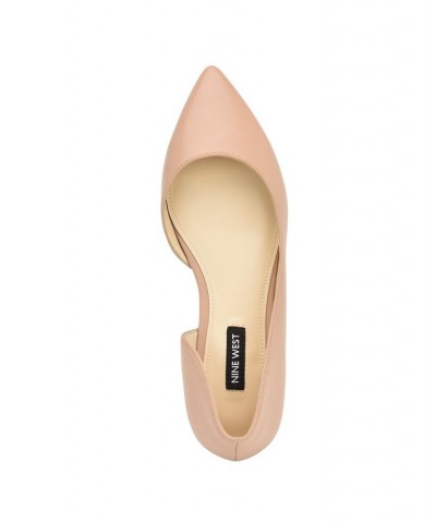 Women's Blaha D'orsay Slip-on Flats Tan/Beige $40.59 Shoes