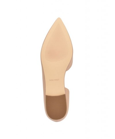 Women's Blaha D'orsay Slip-on Flats Tan/Beige $40.59 Shoes