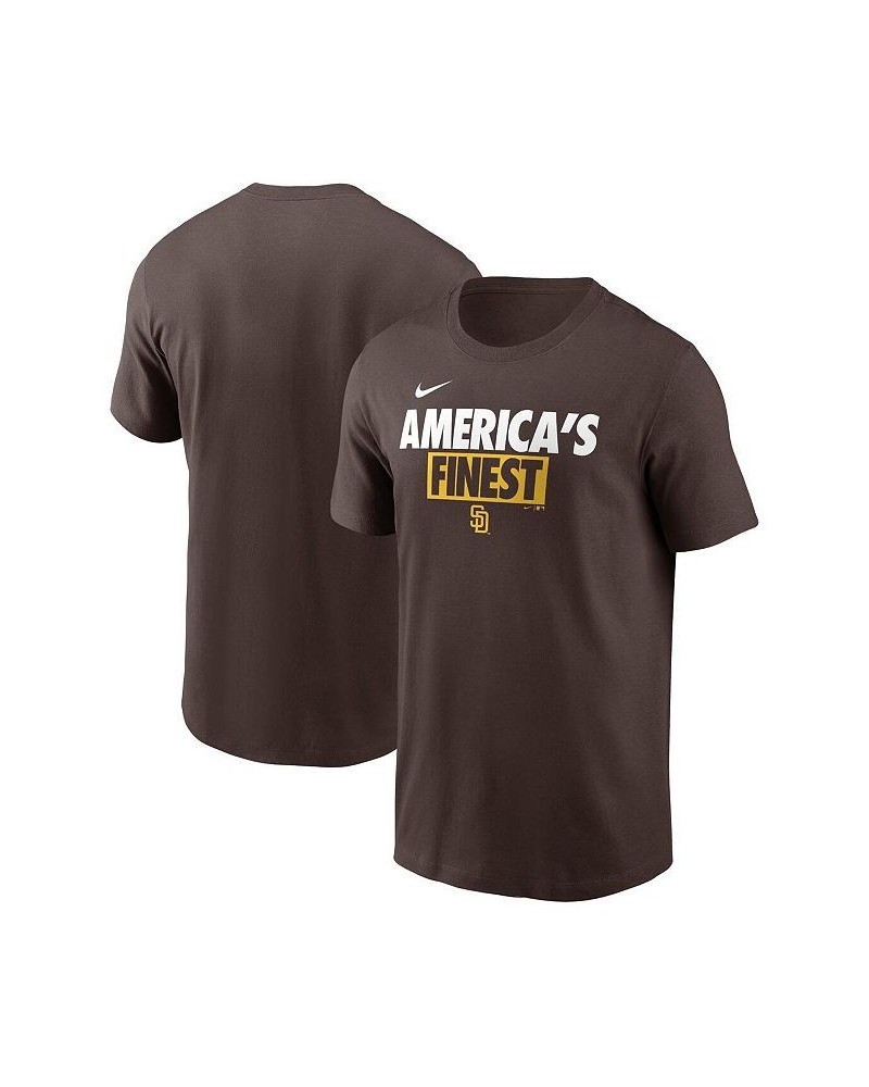 Men's Brown San Diego Padres Rally Rule T-shirt $23.39 T-Shirts