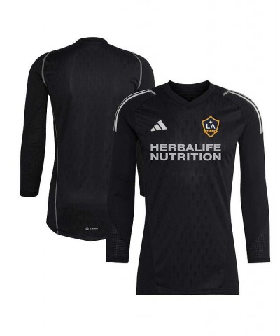 Men's Black LA Galaxy 2023 Goalkeeper Long Sleeve Replica jersey $61.60 Jersey