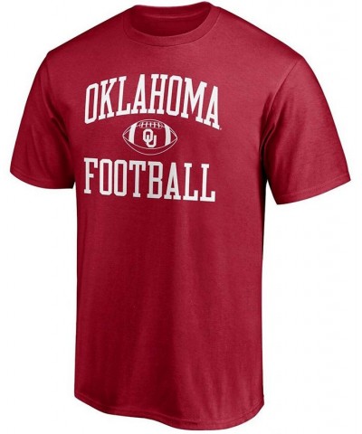 Men's Branded Crimson Oklahoma Sooners First Sprint Team T-shirt $16.10 T-Shirts