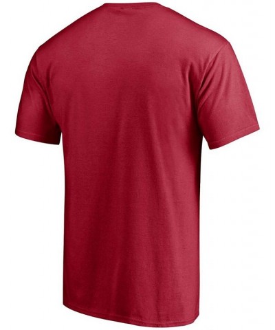 Men's Branded Crimson Oklahoma Sooners First Sprint Team T-shirt $16.10 T-Shirts