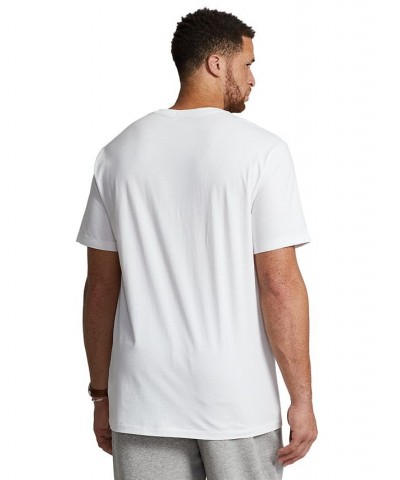 Men's Big & Tall Logo Jersey T-Shirt White $40.50 T-Shirts