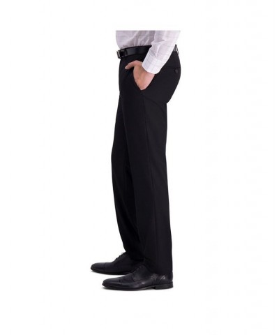 Comfort Stretch Solid Skinny Fit Flat Front Dress Pant Black $39.90 Pants