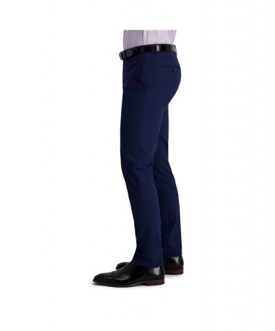 Comfort Stretch Solid Skinny Fit Flat Front Dress Pant Black $39.90 Pants