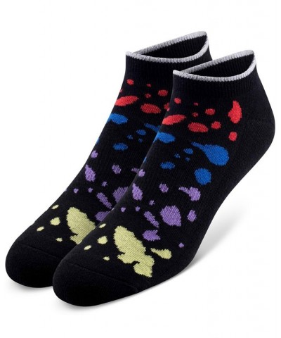 Men's 3-Pk. Splattery Cushion Low-Cut Socks Black $14.74 Socks