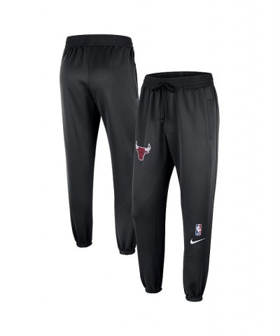 Men's Black Chicago Bulls 2022/23 City Edition Showtime ThermaFlex Sweatpants $54.60 Pants