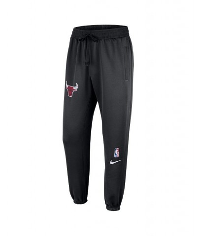 Men's Black Chicago Bulls 2022/23 City Edition Showtime ThermaFlex Sweatpants $54.60 Pants