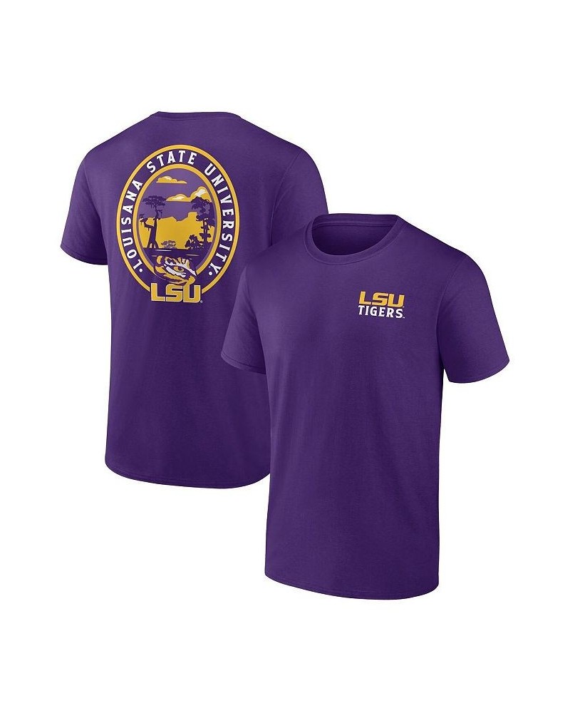 Men's Branded Purple LSU Tigers Staycation T-shirt $23.59 T-Shirts